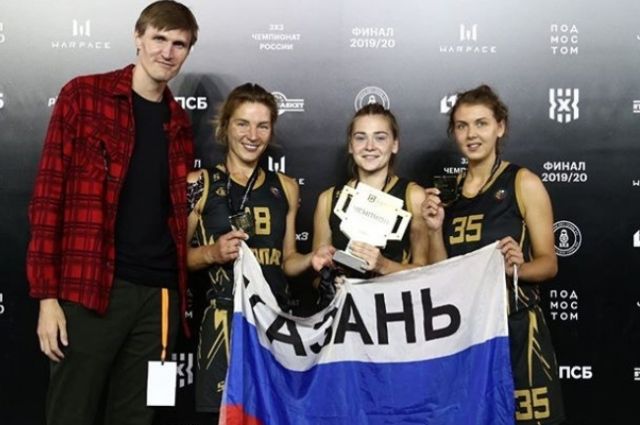 Баскетболистки казанского «Тулпара» стали чемпионками России