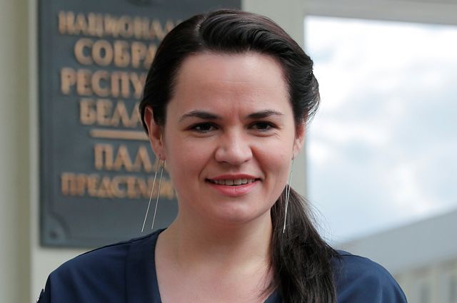 Светлана Тихановская.