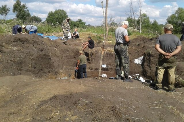 В Тульской области найдены захоронения 122-х бойцов Красной Армии