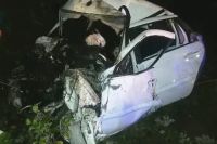 В результате ДТП  Datsun 24-летний водитель и его 32-летняя пассажирка от полученных травм скончались на месте происшествия.