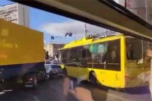 На левом берегу Киева произошла масштабная авария