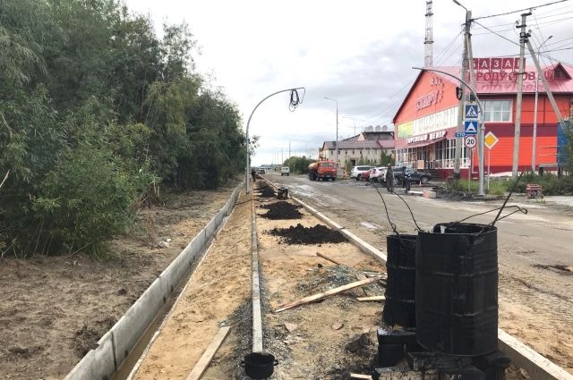 Осенью в Салехарде откроют проезд по обновленной улице Богдана Кнунянца