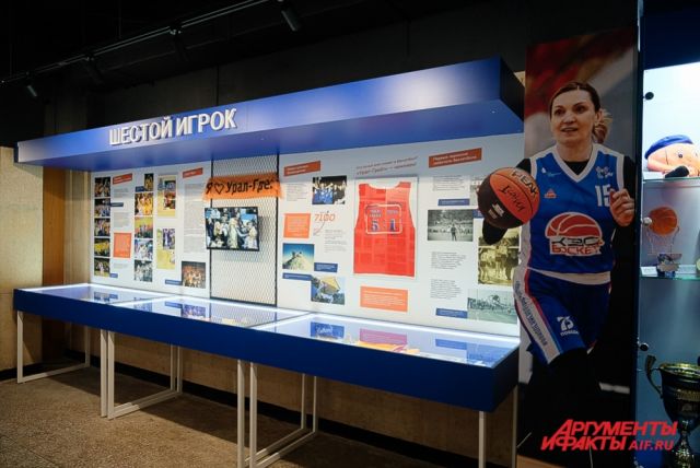 Экспозиция «Пермский музей баскетбола». Фотолента