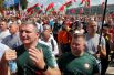 Митинг в поддержку Александра Лукашенко в Минске.