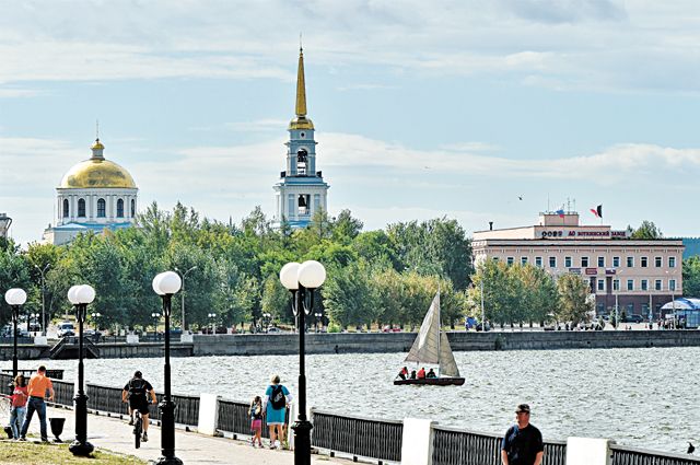 В прошлом году в Воткинске завершили реконструкцию набережной.