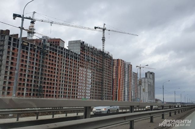 В Оренбургской области снизились темпы строительства жилья.