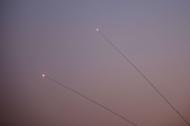 Из сектора Газа выпустили одну ракету по территории Израиля