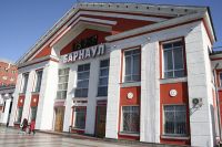 Барнаульский ж/д вокзал.