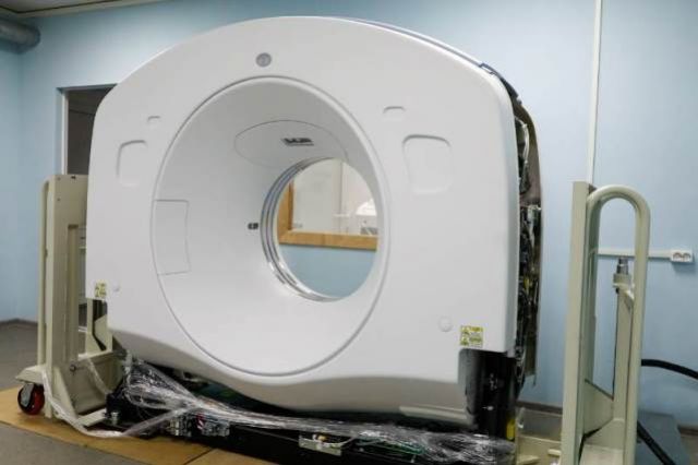 Инфекционную больницу Пятигорска оснастили компьютерным томографом