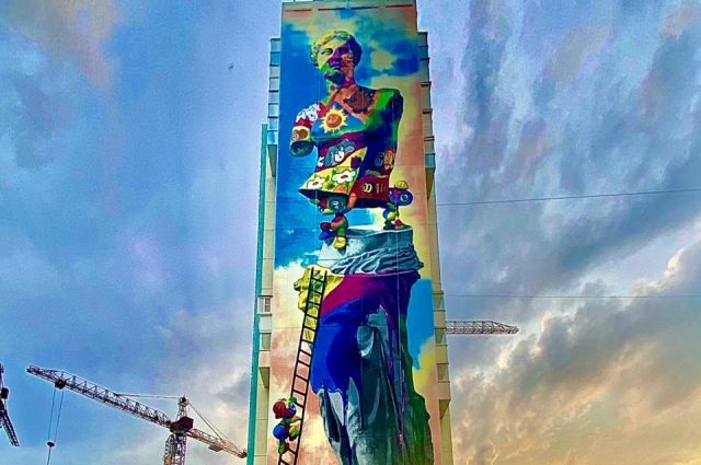 В Челябинске завершился фестиваль граффити «Культурный код»