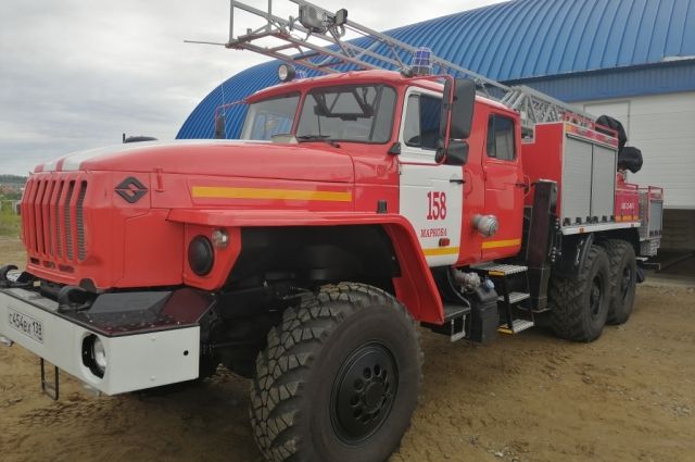 Новая пожарная часть открылась в Иркутском районе