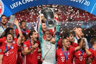 Бавария - обладатель Лиги чемпионов сезона 2019/20