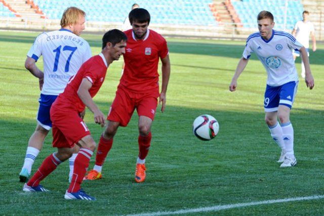 Два северокавказских дерби прошли в рамках Кубка России по футболу