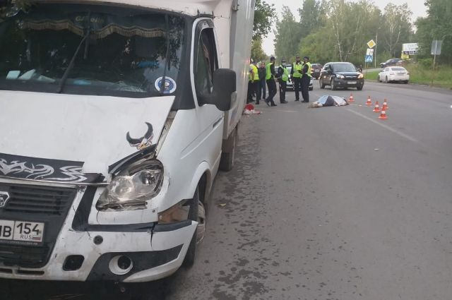 В Новосибирске водитель ГАЗели насмерть сбил женщину и сбежал