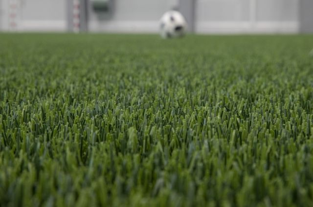 Футбол на итальянской траве. В Казани достраивают новый манеж «Максат»
