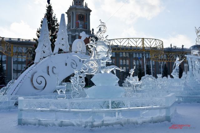 Екатеринбуржцам предложили выбрать тему для ледового городка-2020