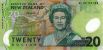 60 лет — 20 новозеландских долларов, выпуск 1999 года.