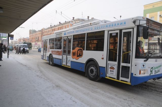 В Оренбурге один троллейбусный маршрут заменят автобусом