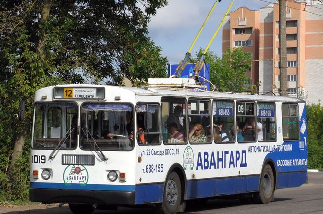 В Брянске изменилась схема движения троллейбусов по улице Объездной