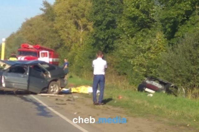 В Канашском районе столкнулись две «Лады»: погиб водитель ВАЗ-2114