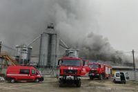 В Ивано-Франковской области произошел пожар на предприятии