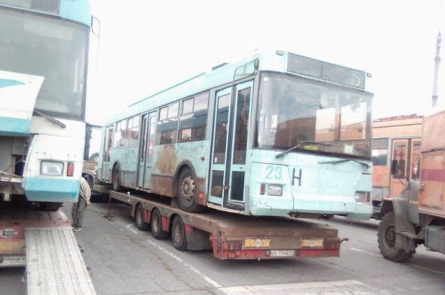 Ржавые троллейбусы из Твери шокировали жителей Новосибирска