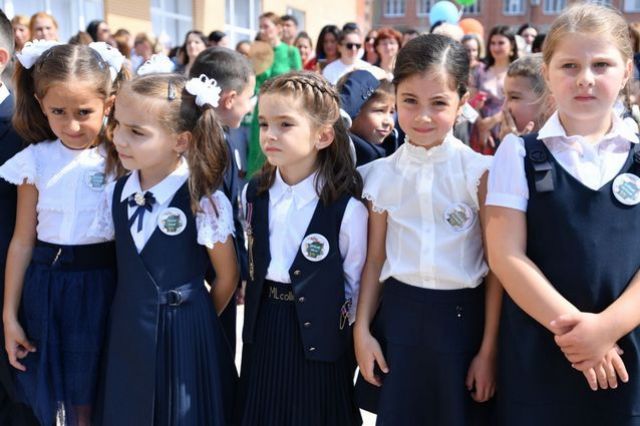 Во Владикавказе открыли самую большую в республике школу на 1100 мест