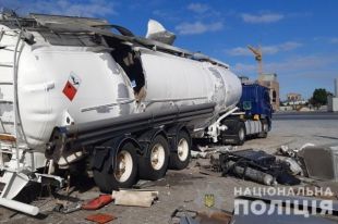 В Киеве взорвалась автоцистерна для перевозки газа: один человек погиб