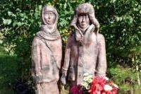 В Тюменском районе открыли памятник детям войны