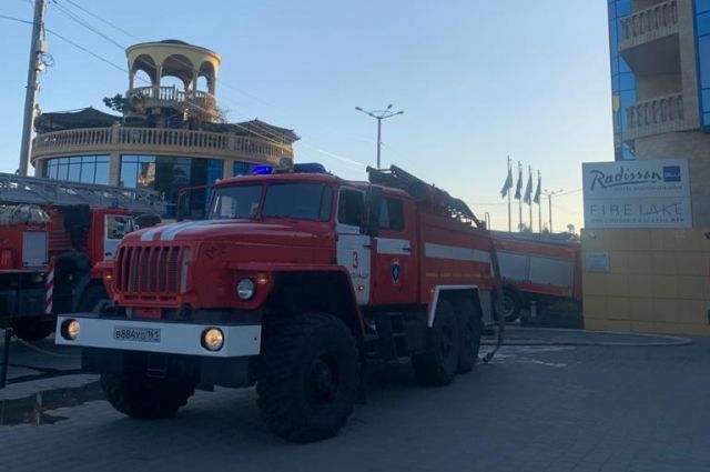 В Ростове из-за пожара в гостинице эвакуировали 50 человек