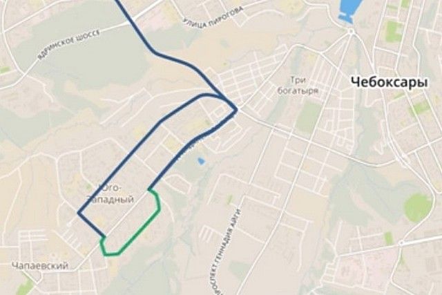 Автобус № 22 изменил схему движения в Юго-Западном районе Чебоксар