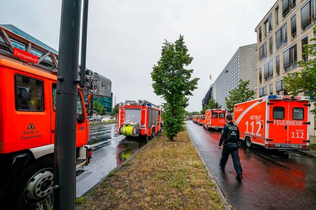 Пожарная тревога в здании российского посольства в Берлине оказалась ложной