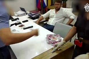 Михаил Ерохин, подозреваемый в совершении преступления, предусмотренного ч. 3 ст. 30 ч. 4 ст. 159 УК РФ (покушение на мошенничество).