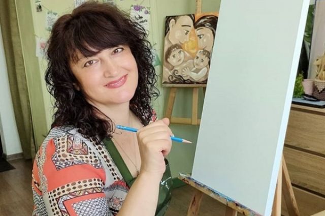 Татьяна Федулова преподает русский язык и литературу, а в свободное время пишет картины.
