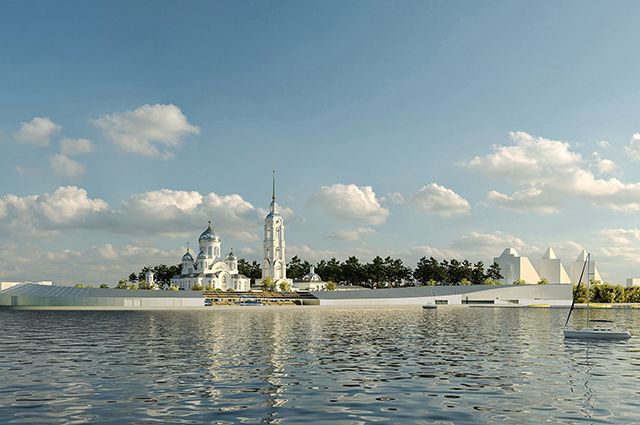 Проект центра парусного и гребного спорта в Воронеже.