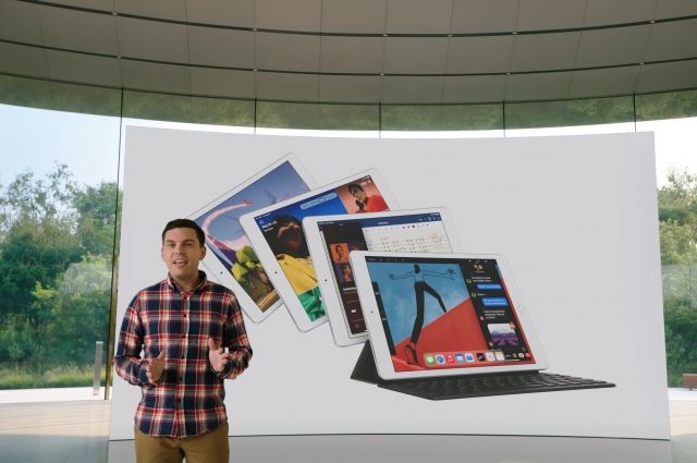Apple представила обновленную модель iPad 8