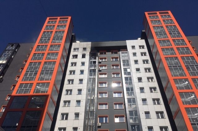 Пожар произошел в иркутской 14-этажке на улице Ядринцева