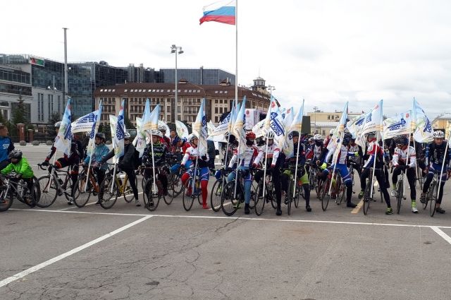 Участниками велопробега в Туле стали более 100 человек