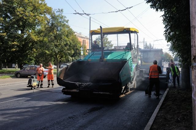 Дороги в Майкопе ремонтируют с опережением графика на год