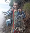Дмитрий Клочков. Диме всего 8 лет, а он уже бывалый рыбак. В этот раз ему попалась сорога в заливе Еловый Иркутского водохранилища. 