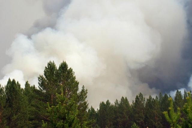 Столицу Якутии окутал дым от лесных пожаров