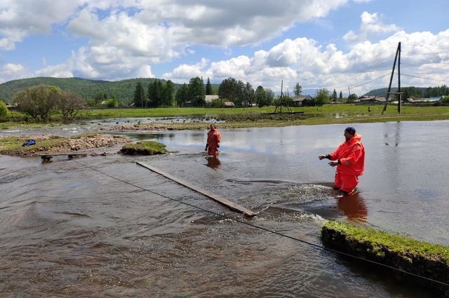 Из-за паводка затоплены поймы рек в Хабаровском крае