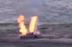 Азербайджанский бронетранспортер, уничтоженный вооруженными силами Армении в Нагорном Карабахе. Стоп-кадр из видео, опубликованного Министерством иностранных дел Армении.