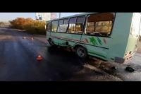 В результате аварии в Бугуруслане пассажиры автобуса не пострадали.