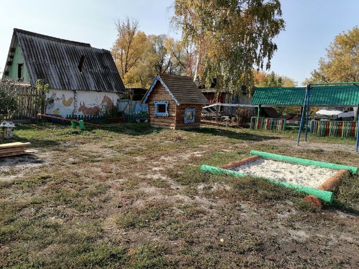 Игровая площадка детского сада в с. Спасское.