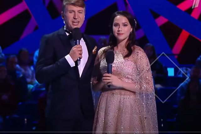 Алина Загитова и Алексей Ягудин.