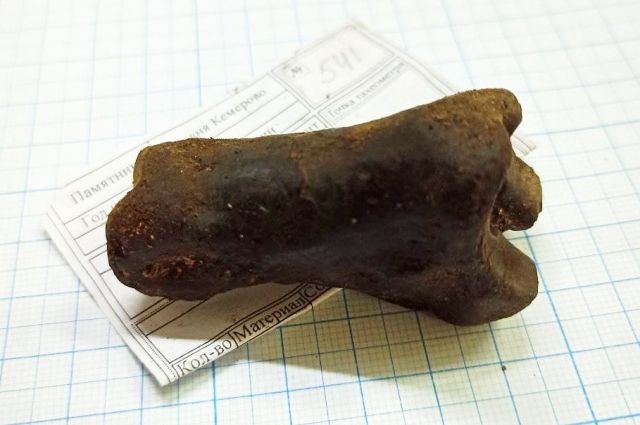 На месте раскопок обнаружили кости для бросания - так называемые «бабки».