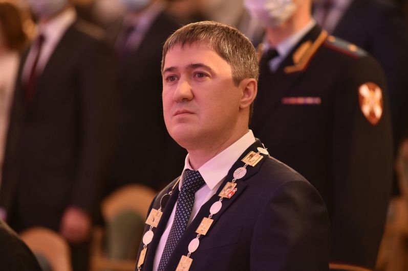 Церемония инаугурации губернатора Дмитрия Махонина.