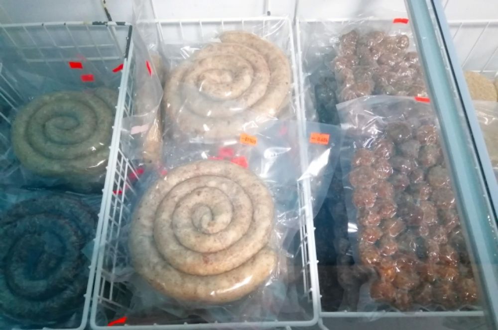 После приготовления продукция замораживается и расфасовывается в вакуумную упаковку