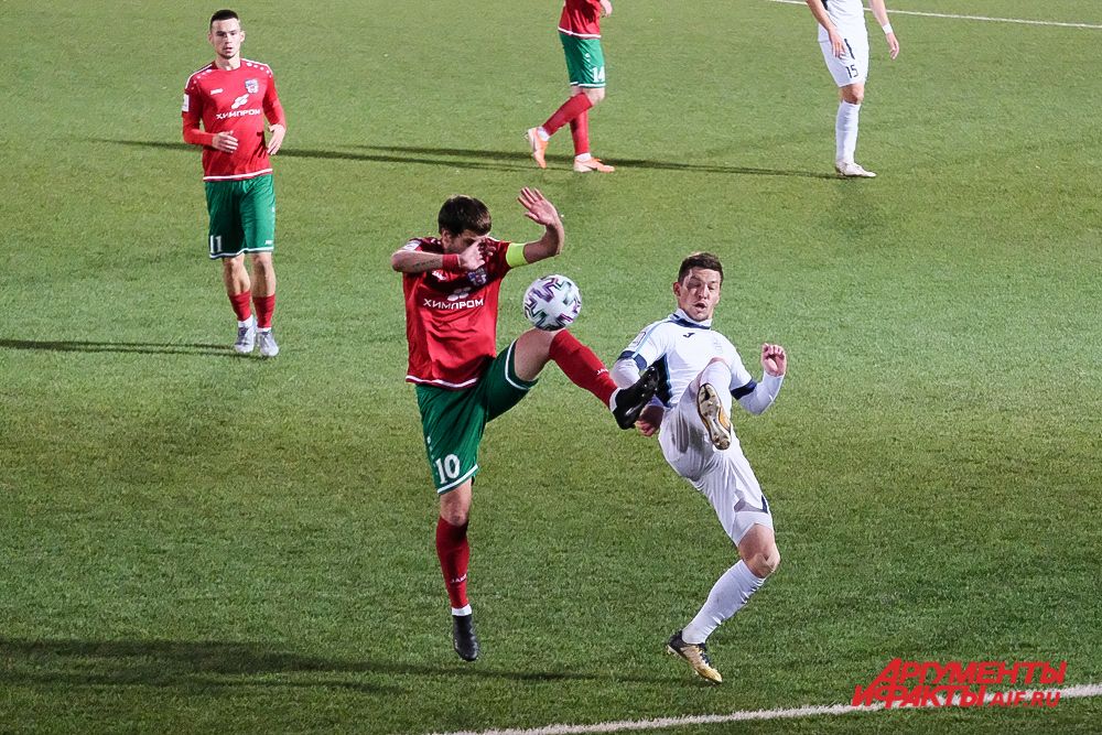Футбольный матч «Звезда» – «Зенит» в Перми.
